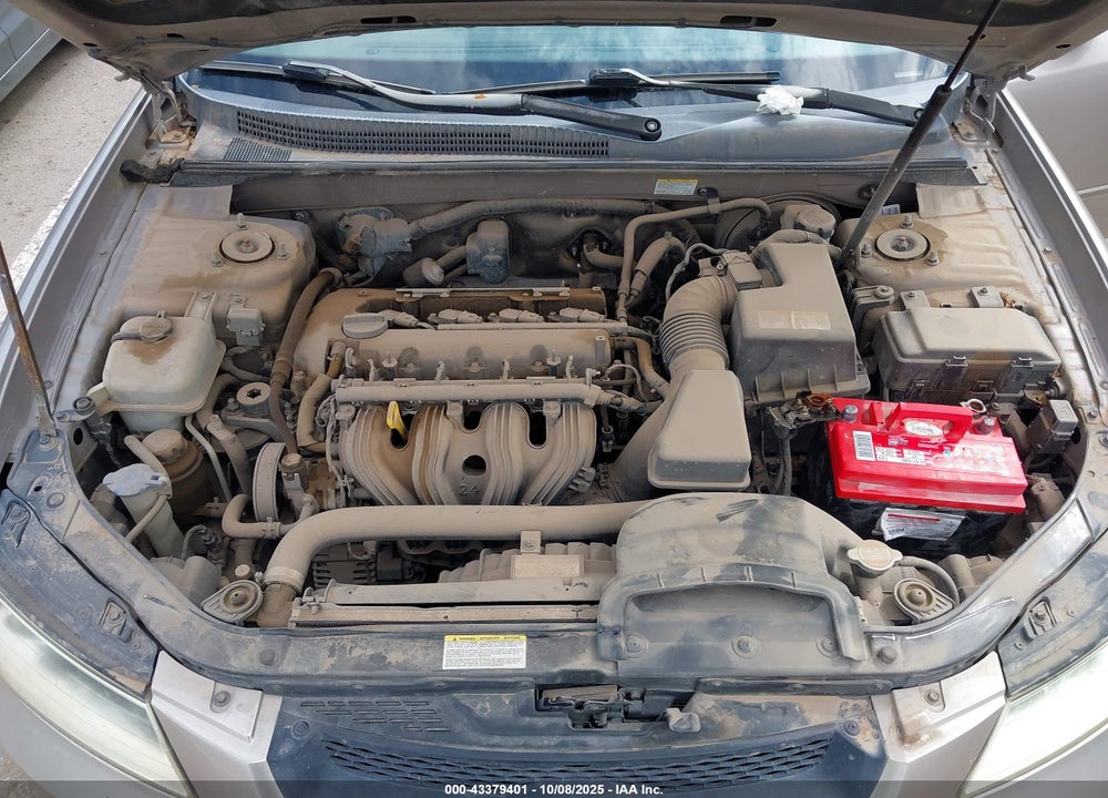 2007 HYUNDAI SONATA GLS VIN: 5NPET46C27H210229