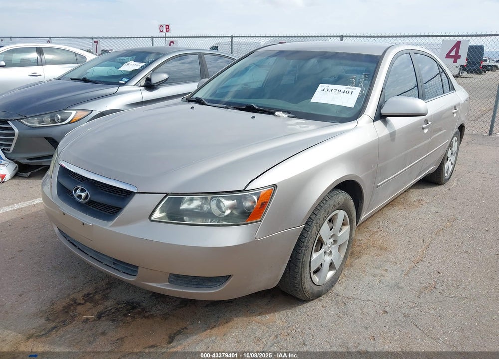 2007 HYUNDAI SONATA GLS VIN: 5NPET46C27H210229
