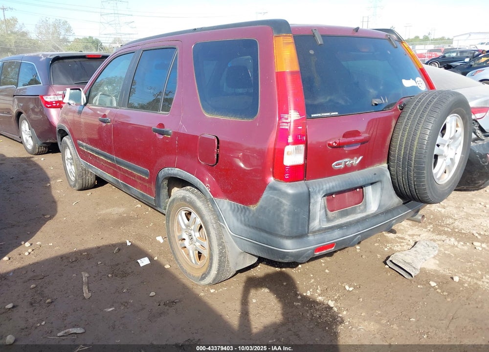 2003 HONDA CR-V EX VIN: SHSRD78893U160049