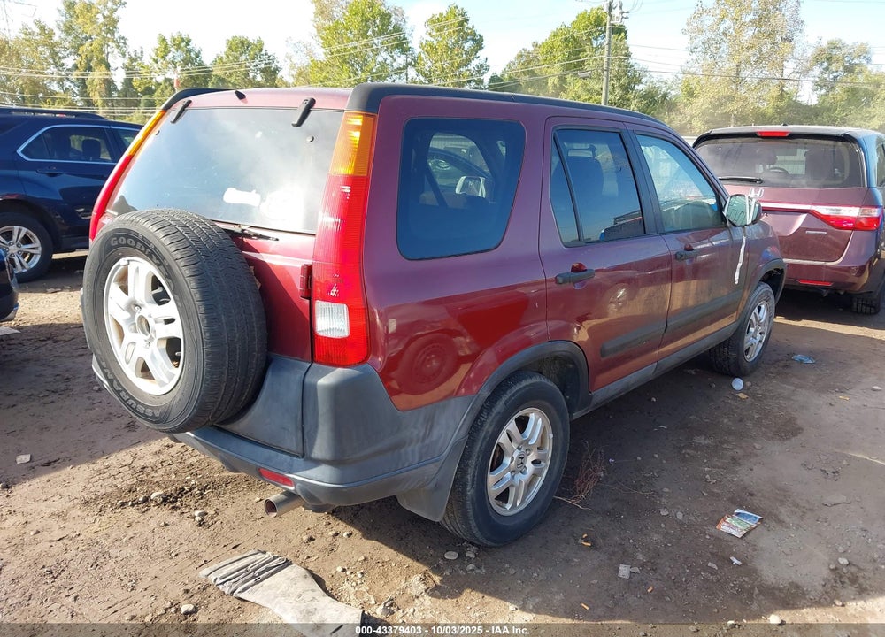 2003 HONDA CR-V EX VIN: SHSRD78893U160049