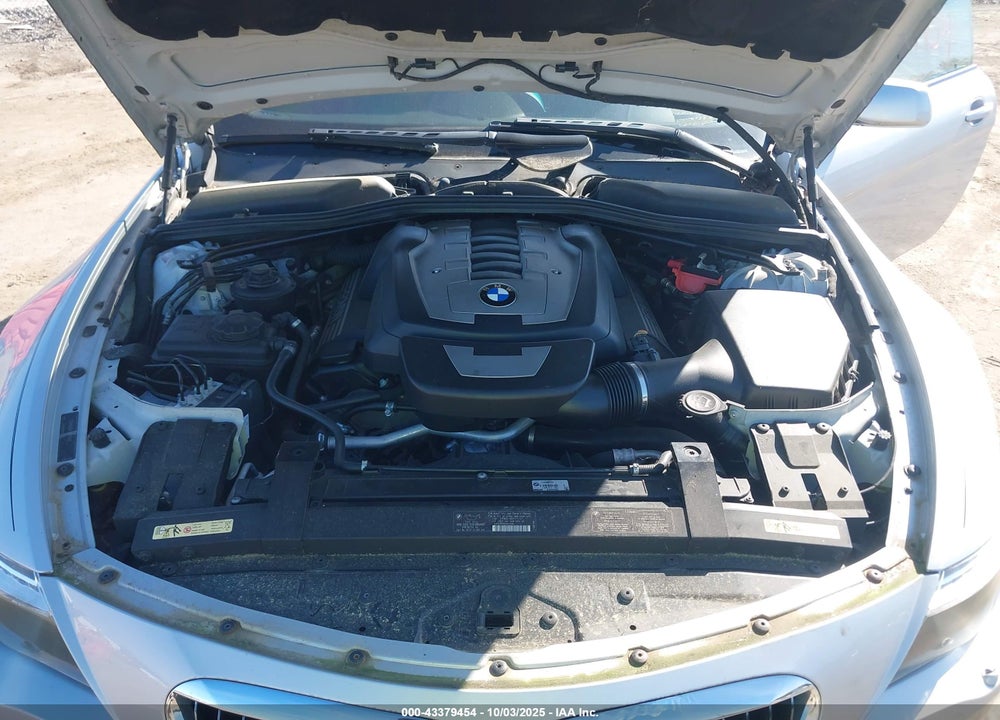 2008 BMW 6 SERIES VIN: WBAEB53548CX58015
