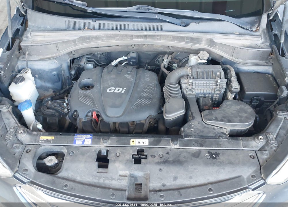 2013 HYUNDAI SANTA FE VIN: 5XYZT3LBXDG036307