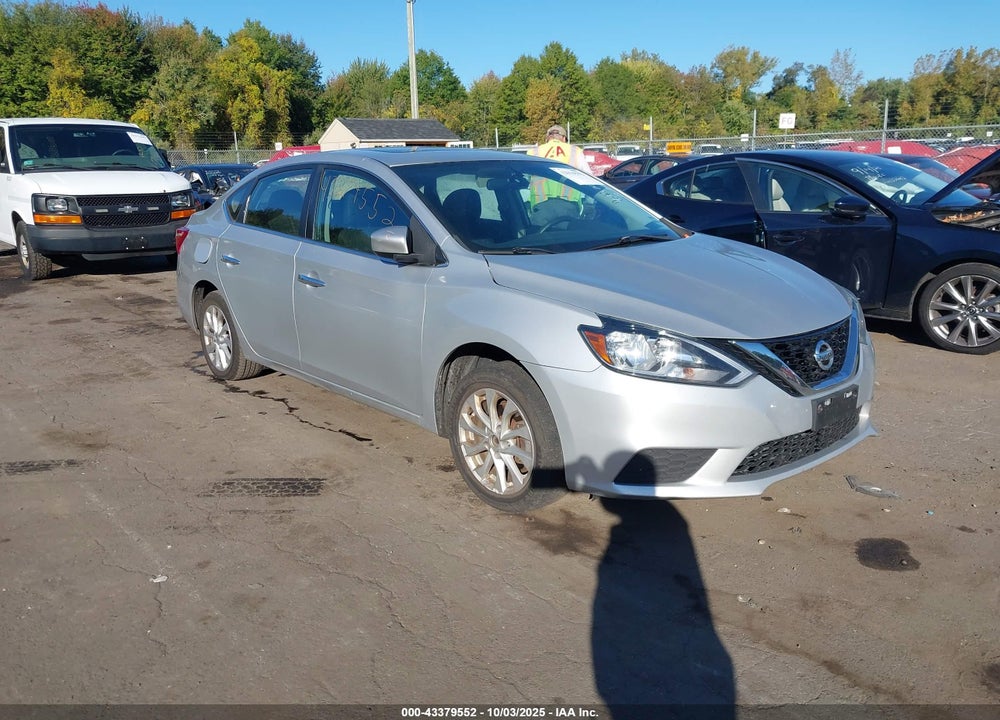 2017 NISSAN SENTRA SV VIN: 3N1AB7AP5HY338453
