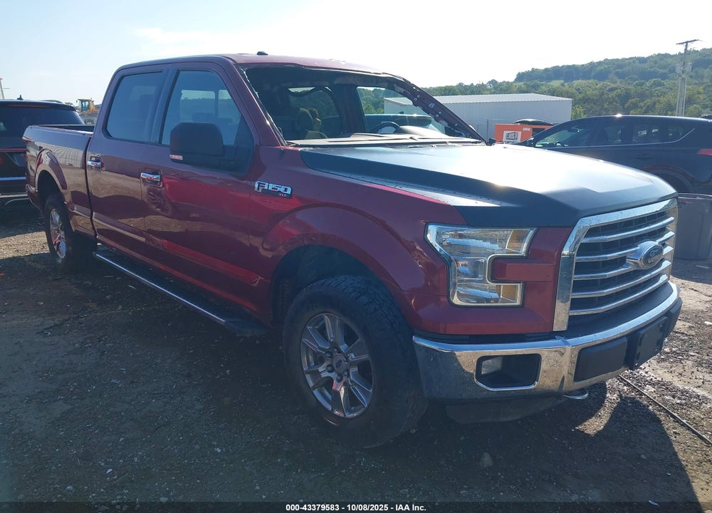 2016 FORD F-150 XLT VIN: 1FTFW1EF3GFC58547