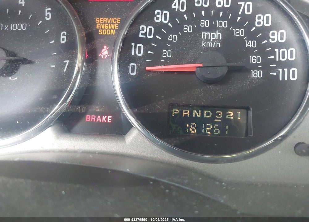 2007 BUICK RENDEZVOUS VIN: 3G5DA03L87S594268
