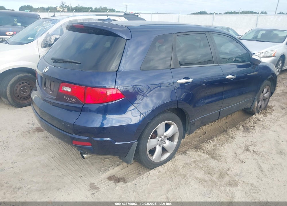 2007 ACURA RDX VIN: 5J8TB18547A019251