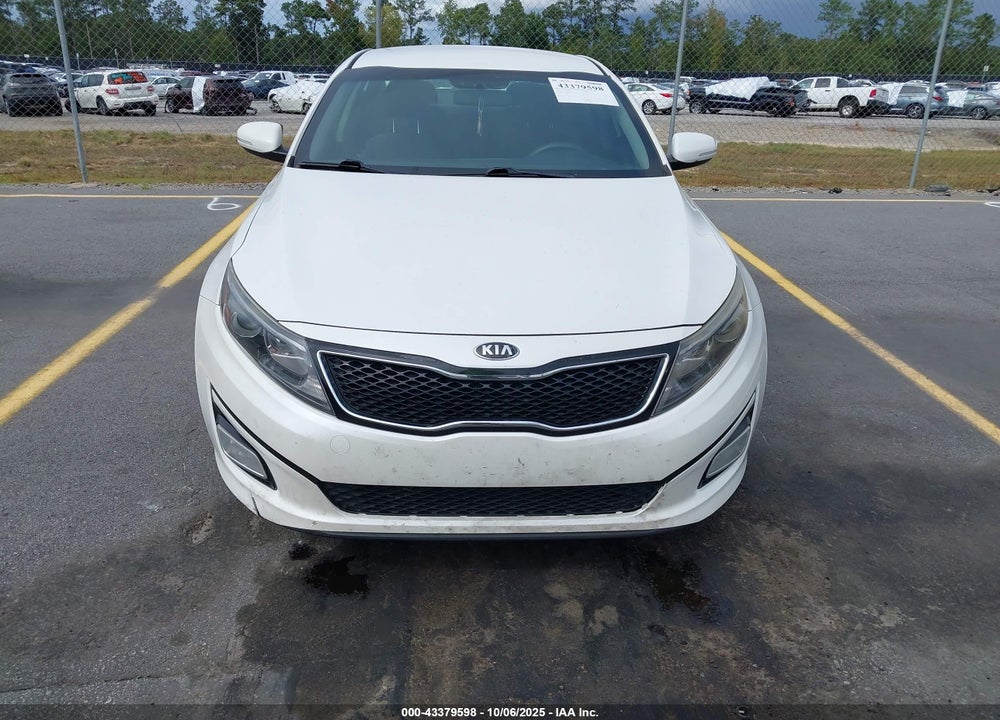 2015 KIA OPTIMA VIN: KNAGM4A79F5630761