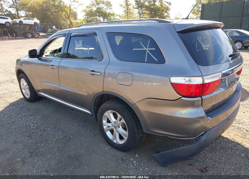 2012 DODGE DURANGO CREW VIN: 1C4RDJDG6CC337199