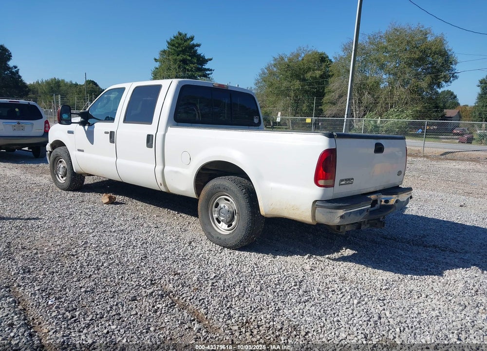 2007 FORD F-250 VIN: 1FTSW20P37EA50484