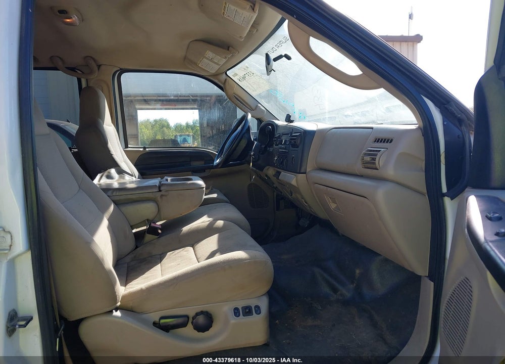 2007 FORD F-250 VIN: 1FTSW20P37EA50484