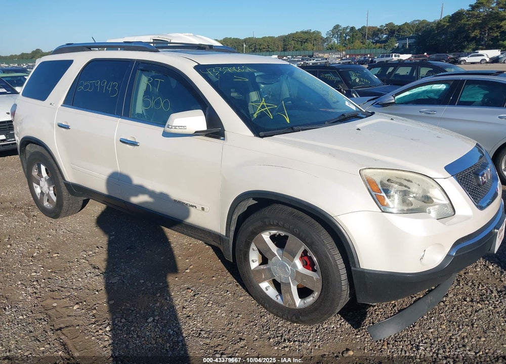 2008 GMC ACADIA SLT-2 VIN: 1GKEV33778J262237