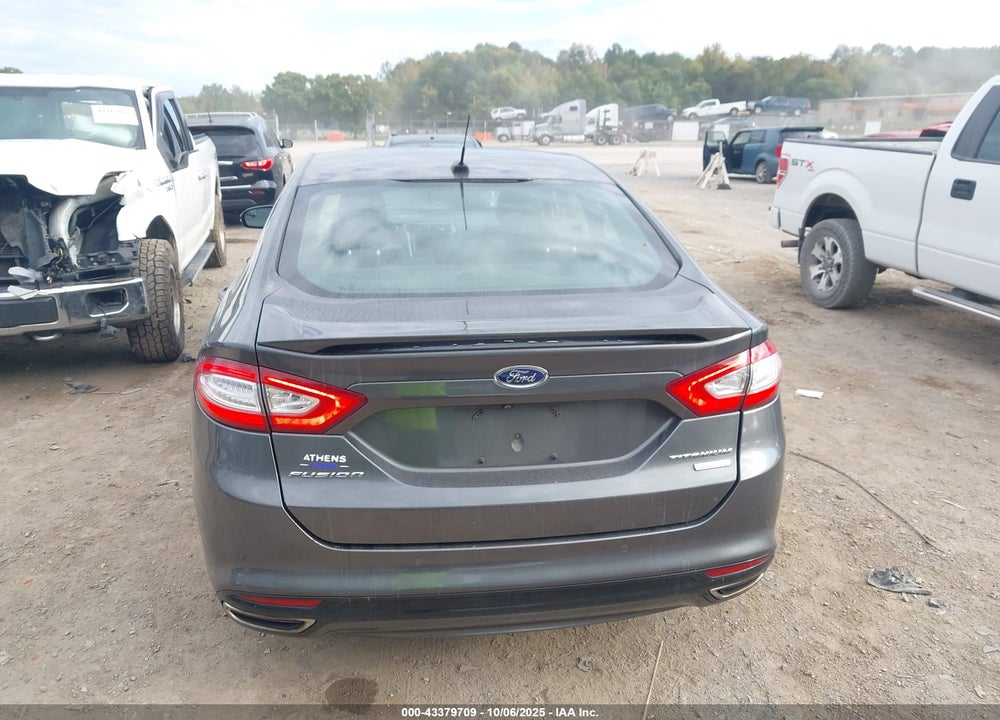 2016 FORD FUSION VIN: 3FA6P0K95GR243367