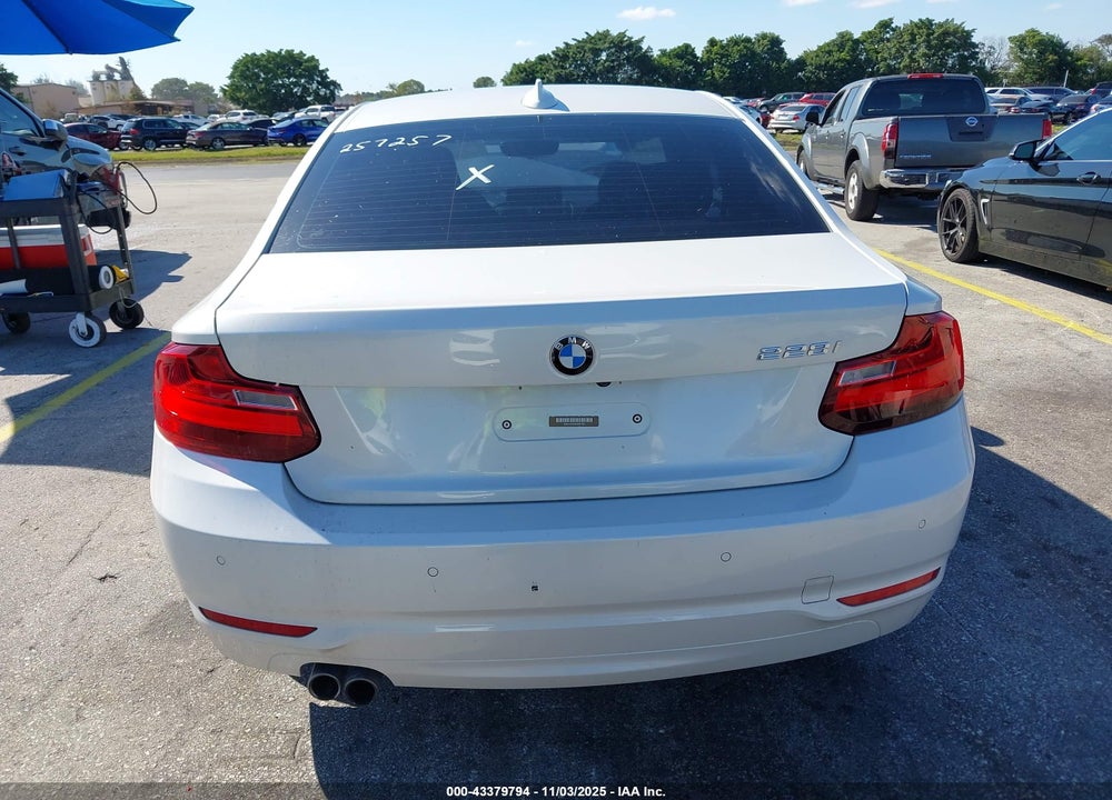 2015 BMW 228I VIN: WBA1F5C54FV257257
