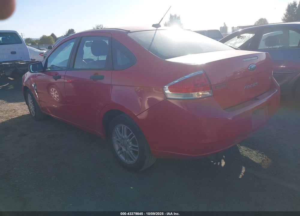 2008 FORD FOCUS VIN: 1FAHP35N68W171323