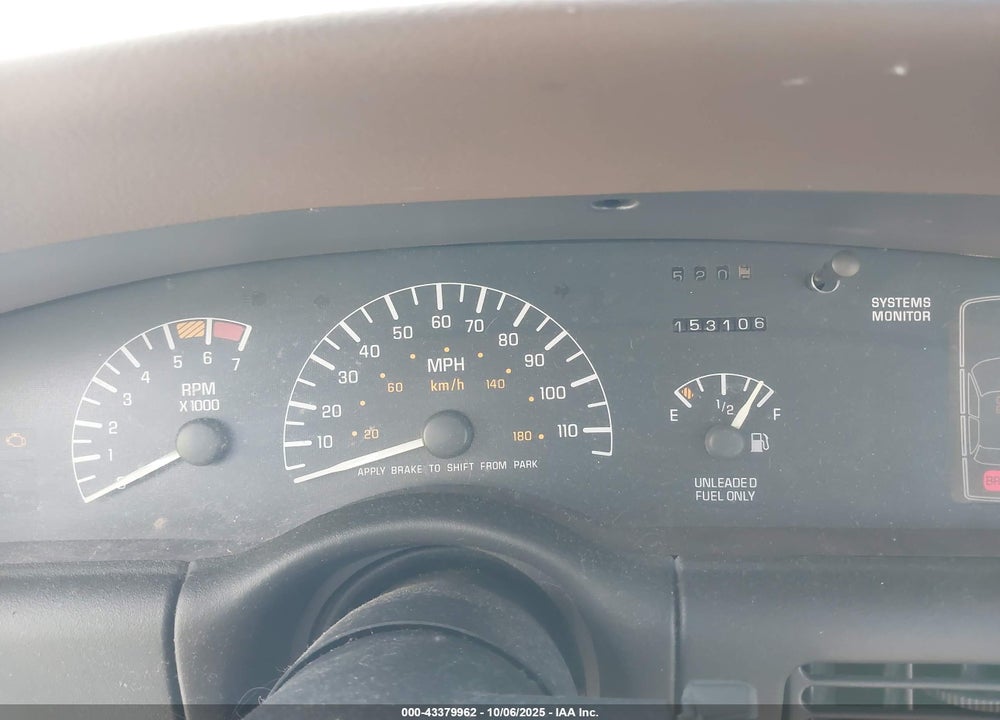 1995 PONTIAC BONNEVILLE SE VIN: 1G2HX52K7S4223887