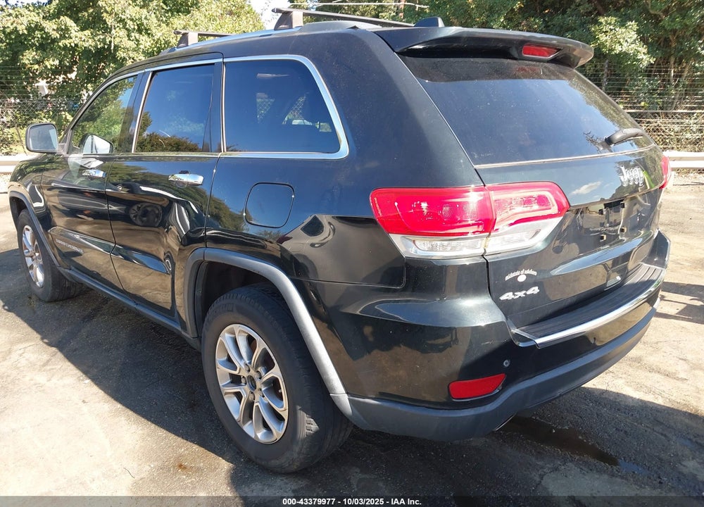 2014 JEEP GRAND CHEROKEE VIN: 1C4RJFBG0EC526913
