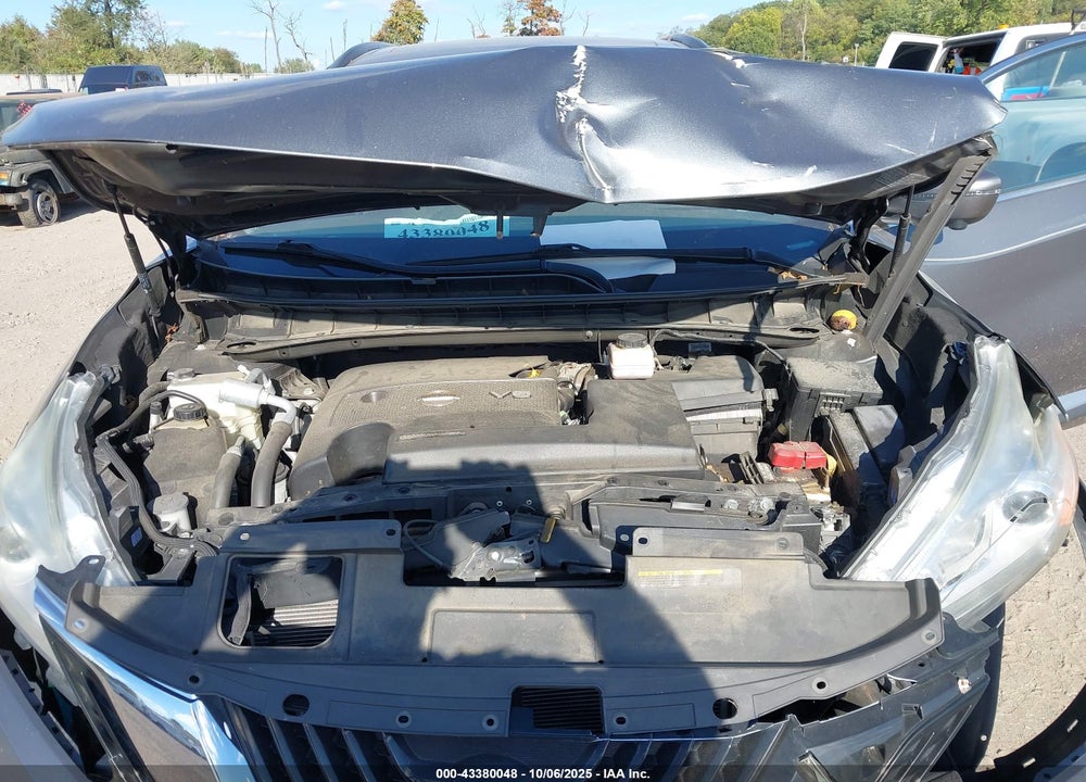 2017 NISSAN MURANO SV VIN: 5N1AZ2MH5HN186103