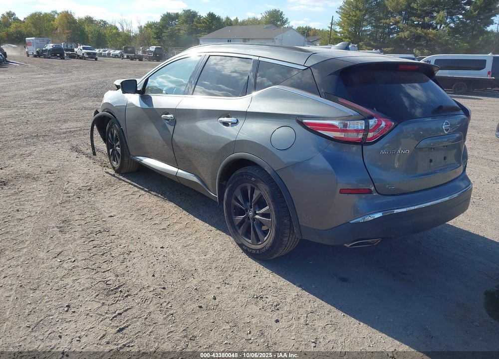 2017 NISSAN MURANO SV VIN: 5N1AZ2MH5HN186103