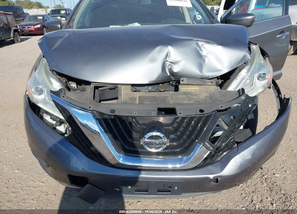 2017 NISSAN MURANO SV VIN: 5N1AZ2MH5HN186103