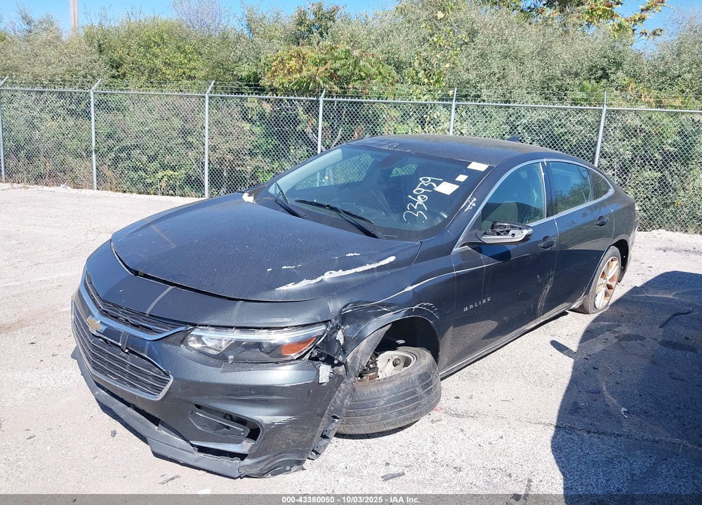 2016 CHEVROLET MALIBU VIN: 1G1ZE5ST2GF336939