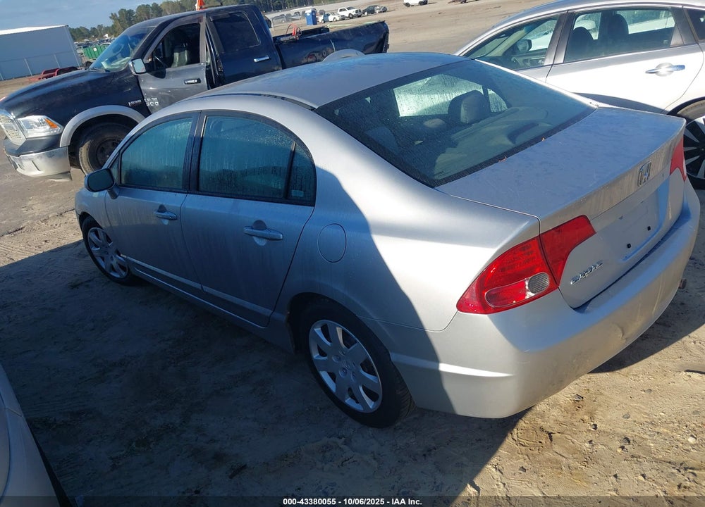 2006 HONDA CIVIC LX VIN: 1HGFA16586L106592