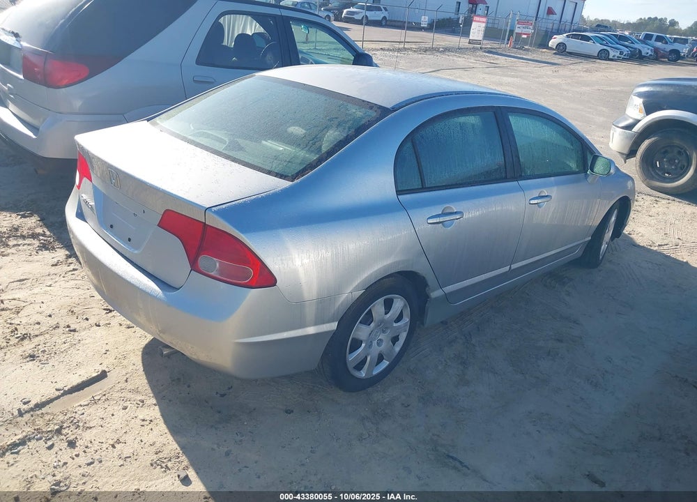 2006 HONDA CIVIC LX VIN: 1HGFA16586L106592