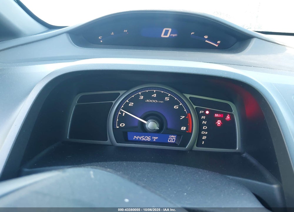 2006 HONDA CIVIC LX VIN: 1HGFA16586L106592