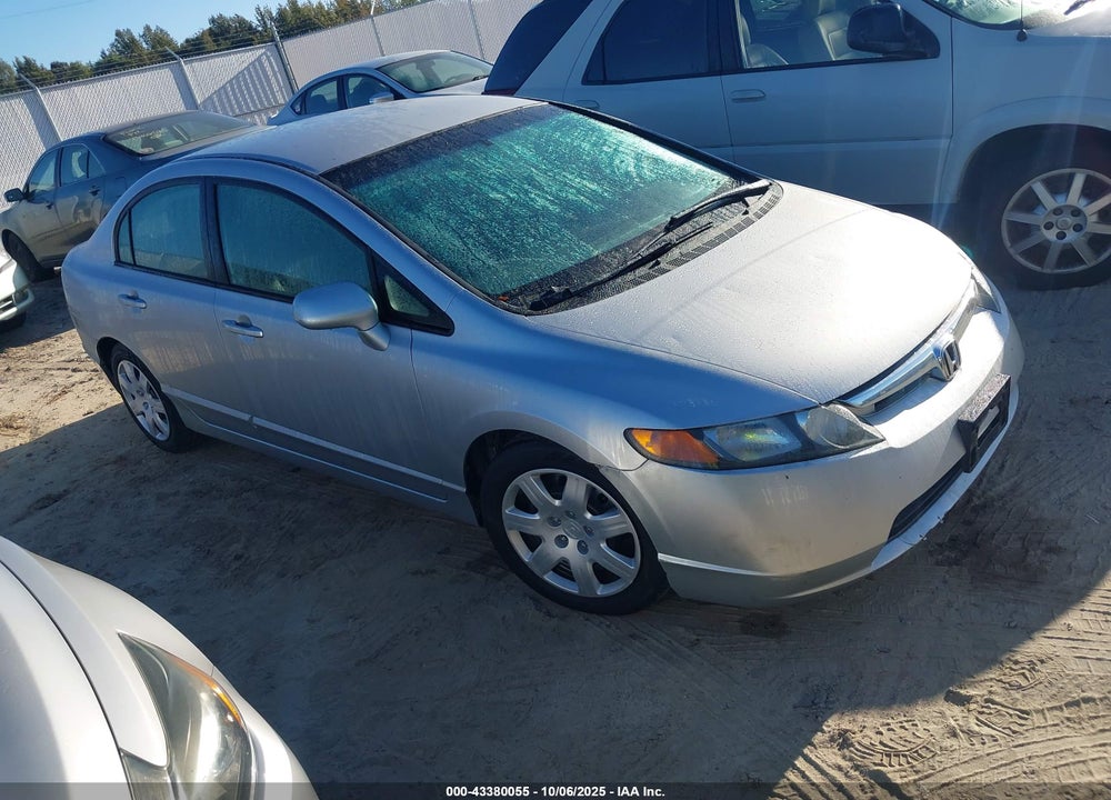 2006 HONDA CIVIC LX VIN: 1HGFA16586L106592