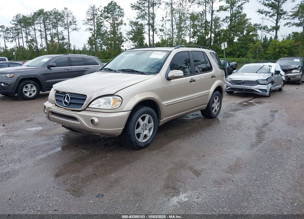 2003 MERCEDES-BENZ ML 350 VIN: 4JGAB57E23A419829