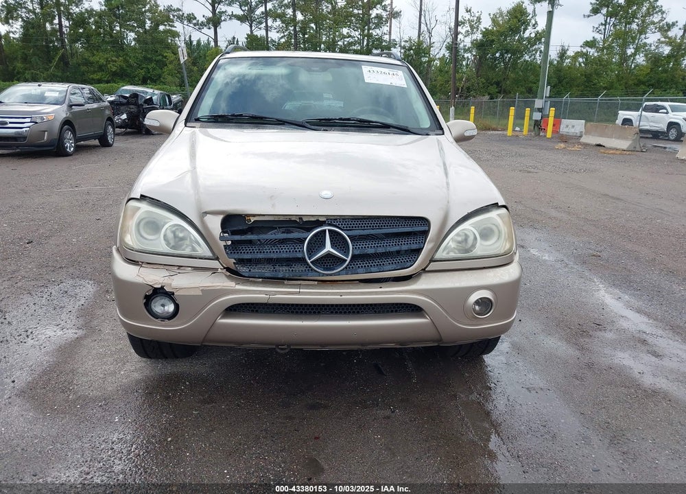 2003 MERCEDES-BENZ ML 350 VIN: 4JGAB57E23A419829