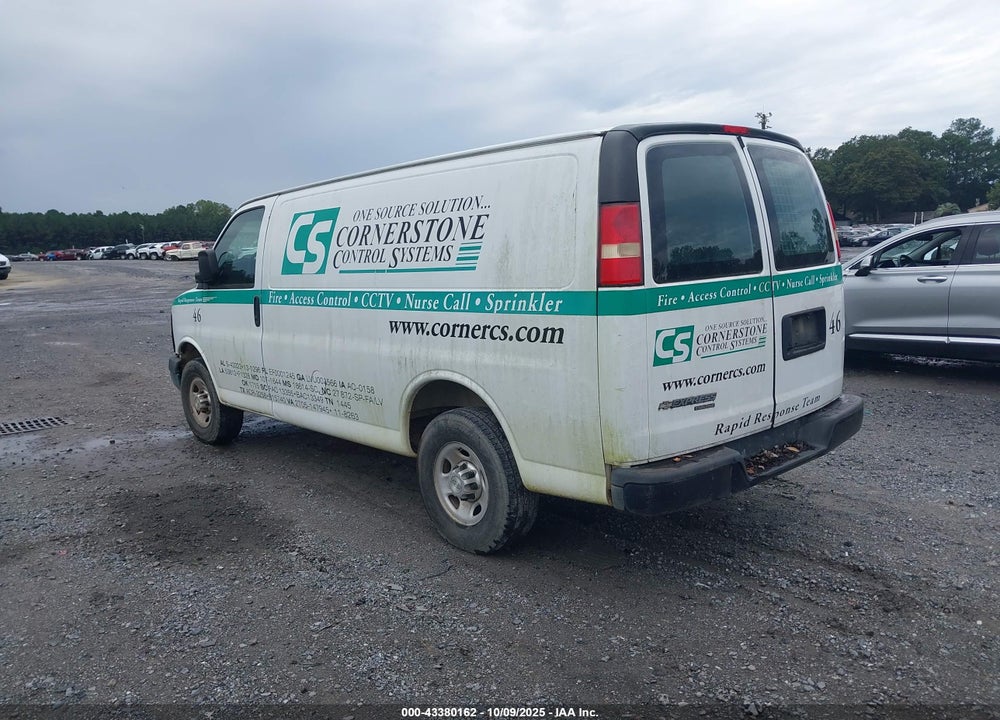 2014 CHEVROLET EXPRESS 2500 WORK VAN VIN: 1GCWGFBA6E1210408