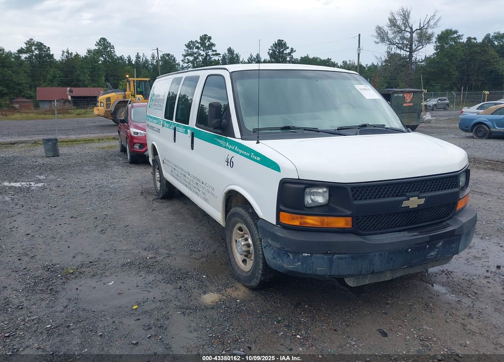 2014 CHEVROLET EXPRESS 2500 WORK VAN VIN: 1GCWGFBA6E1210408