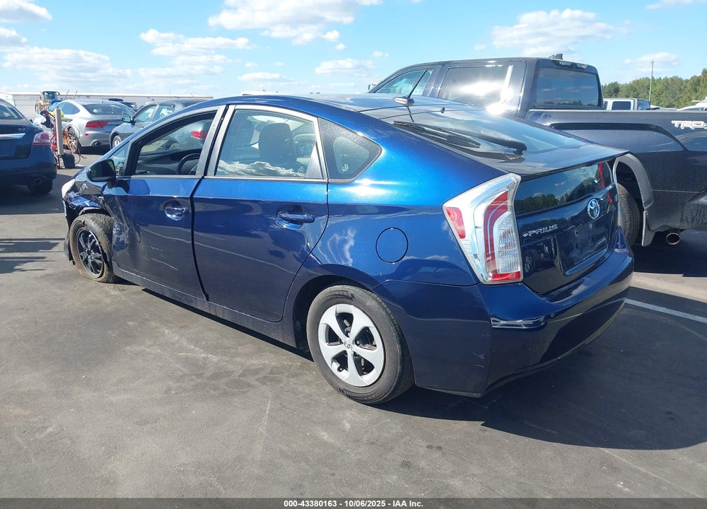 2012 TOYOTA PRIUS VIN: JTDKN3DU1C1536429