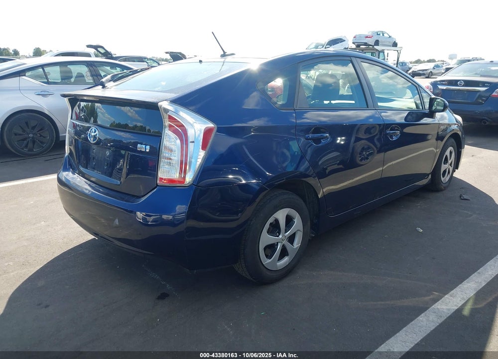 2012 TOYOTA PRIUS VIN: JTDKN3DU1C1536429