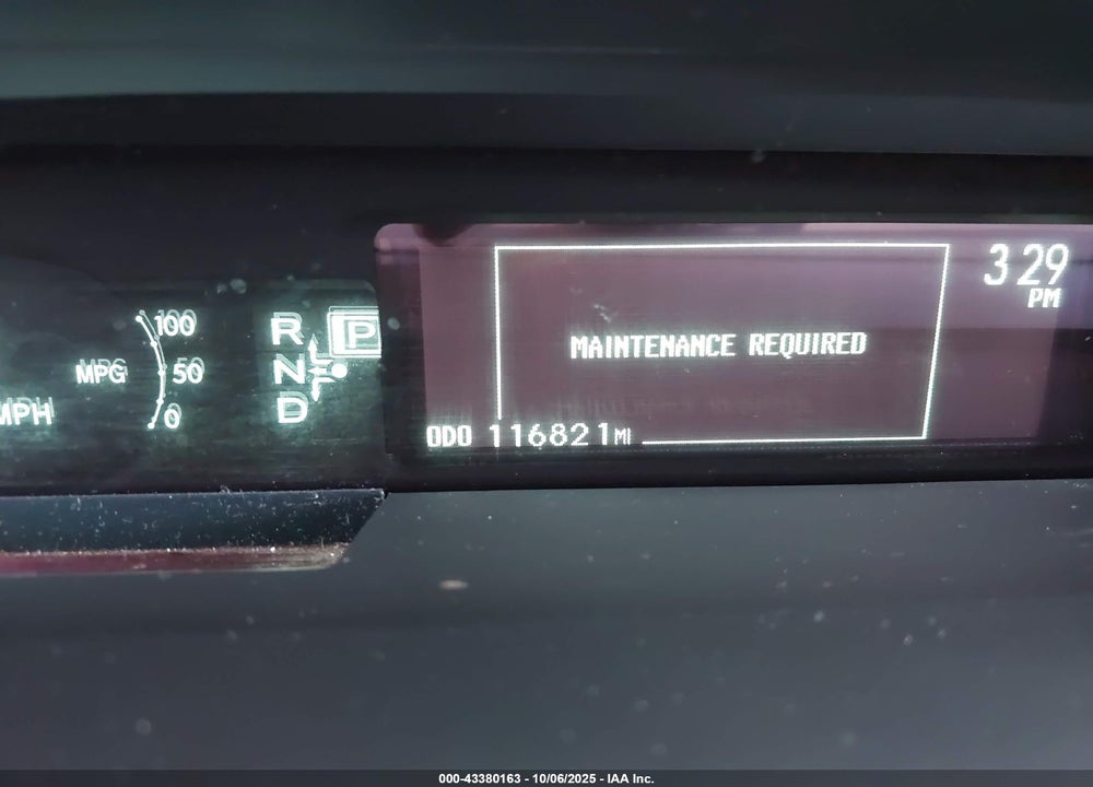 2012 TOYOTA PRIUS VIN: JTDKN3DU1C1536429