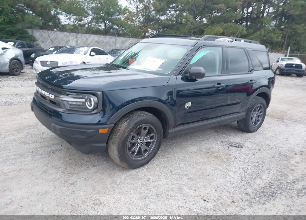 2022 FORD BRONCO SPORT VIN: 3FMCR9B65NRD22399