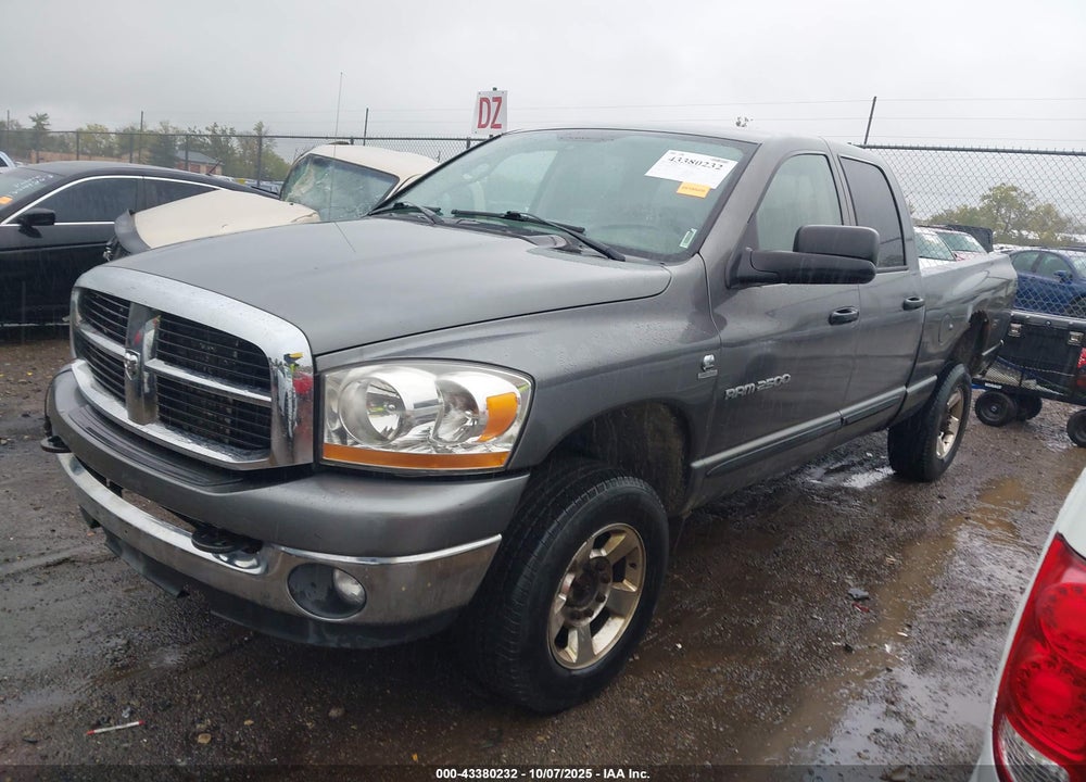 2006 DODGE RAM 2500 SLT/TRX4 OFF ROAD/SPORT/POWER WAGON VIN: 3D7KS28C56G230981