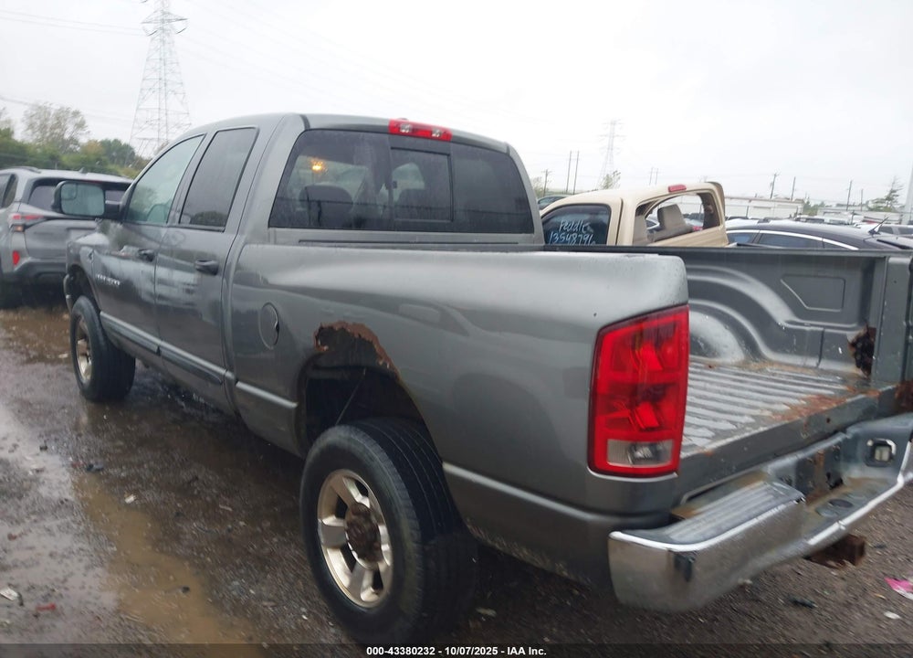 2006 DODGE RAM 2500 SLT/TRX4 OFF ROAD/SPORT/POWER WAGON VIN: 3D7KS28C56G230981