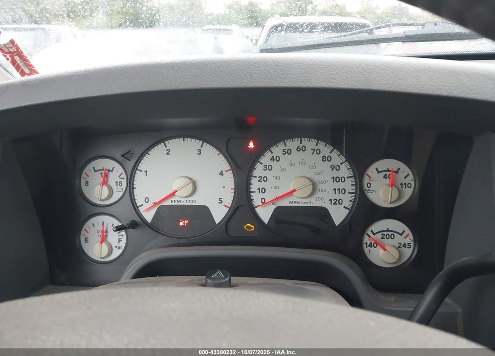 2006 DODGE RAM 2500 SLT/TRX4 OFF ROAD/SPORT/POWER WAGON VIN: 3D7KS28C56G230981