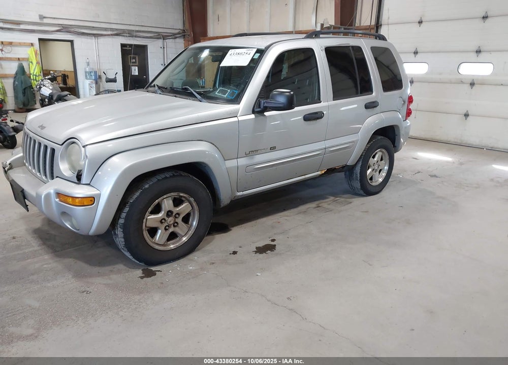 2003 JEEP LIBERTY LIMITED EDITION VIN: 1J4GL58K63W582822