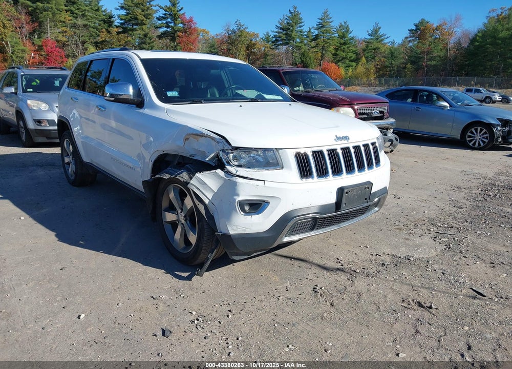 2016 JEEP GRAND CHEROKEE LIMITED VIN: 1C4RJFBG0GC376269
