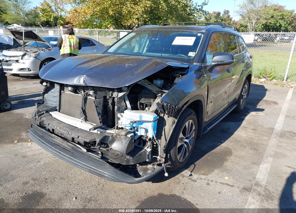 2021 TOYOTA HIGHLANDER XLE VIN: 5TDGZRBH1MS551729