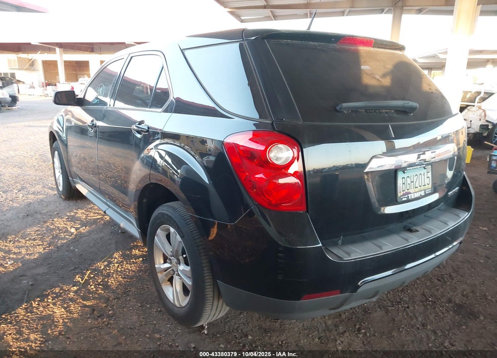 2011 CHEVROLET EQUINOX LS VIN: 2GNALBECXB1186963