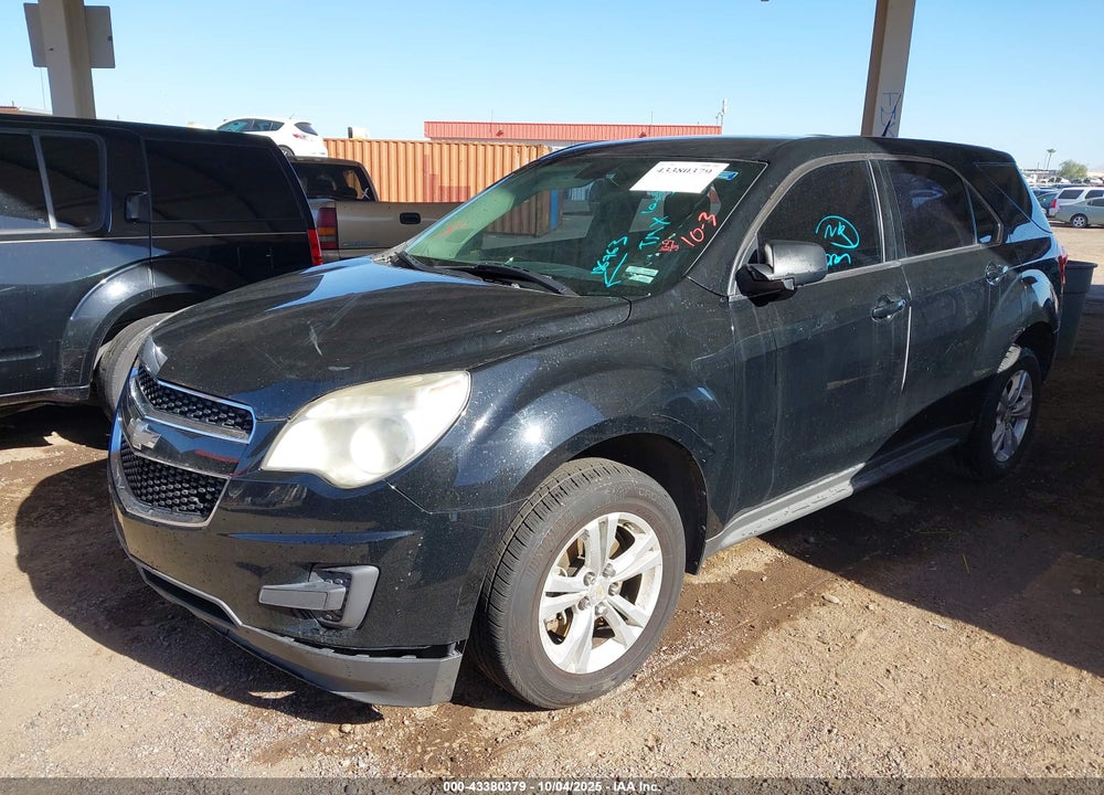 2011 CHEVROLET EQUINOX LS VIN: 2GNALBECXB1186963