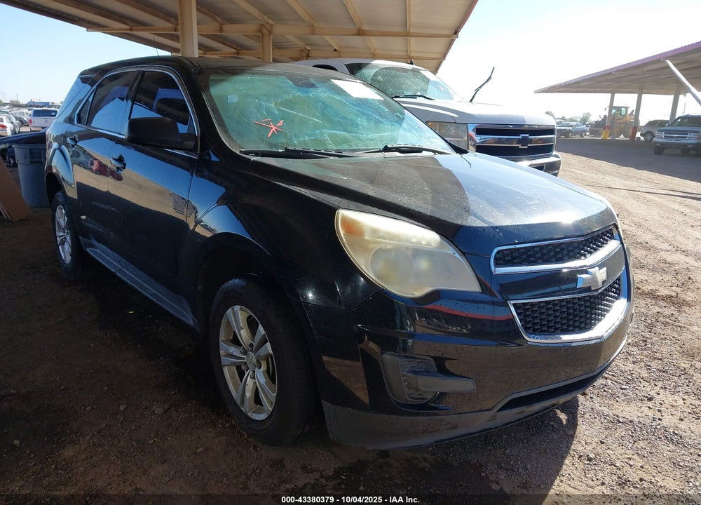 2011 CHEVROLET EQUINOX LS VIN: 2GNALBECXB1186963