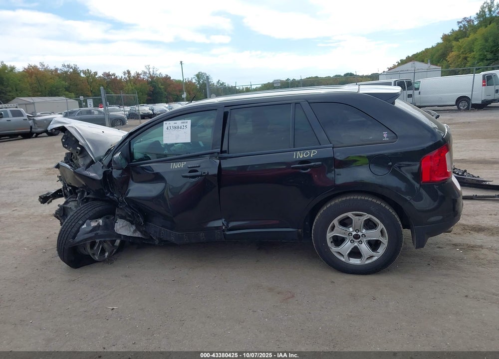 2014 FORD EDGE SEL VIN: 2FMDK4JC8EBA08442