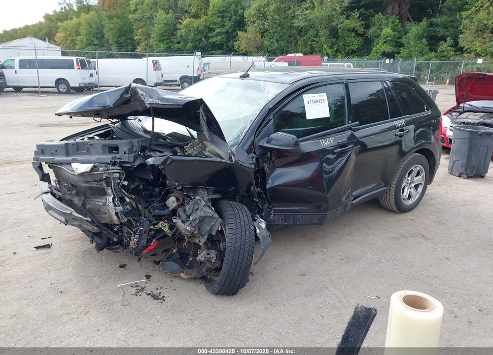 2014 FORD EDGE SEL VIN: 2FMDK4JC8EBA08442