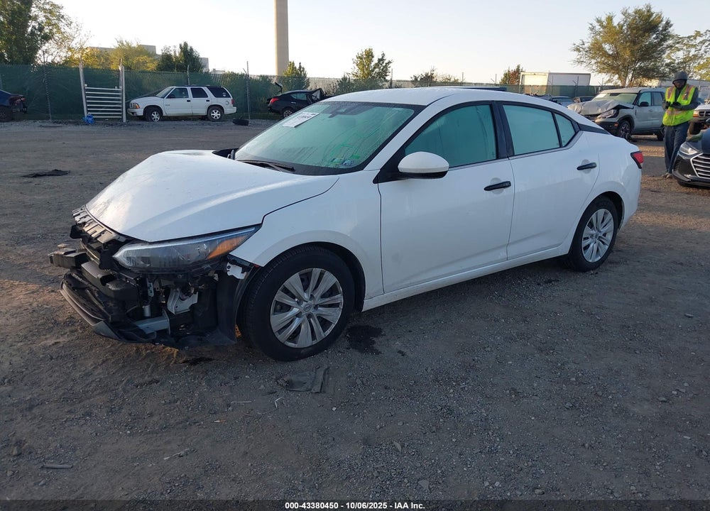 2024 NISSAN SENTRA S XTRONIC CVT VIN: 3N1AB8BV1RY218346