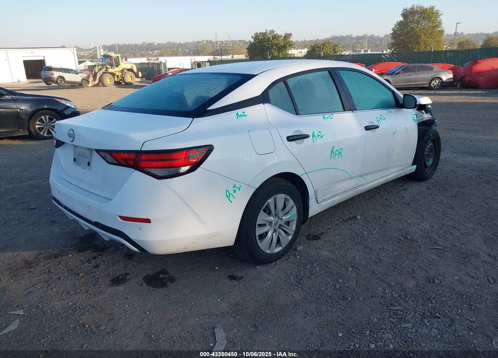 2024 NISSAN SENTRA S XTRONIC CVT VIN: 3N1AB8BV1RY218346
