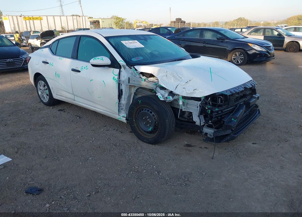 2024 NISSAN SENTRA S XTRONIC CVT VIN: 3N1AB8BV1RY218346